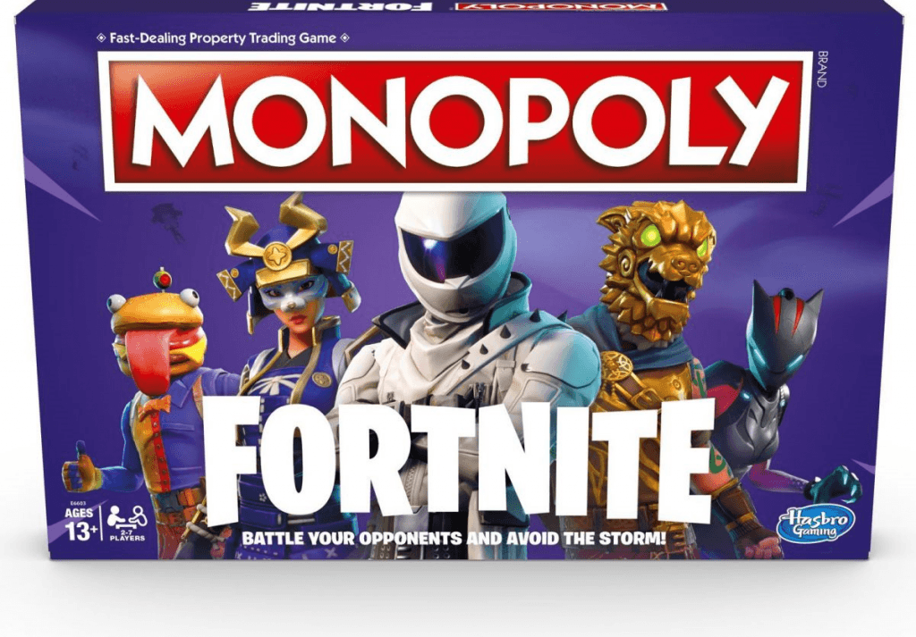 Настольная игра Монополия. Fortnite