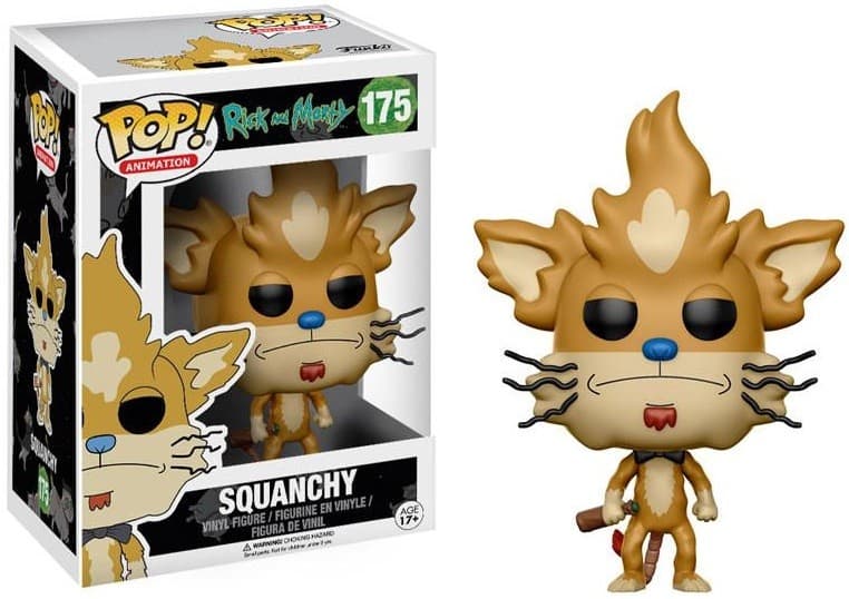 Фигурка Funko POP Animation Rick & Morty: Squanchy #175