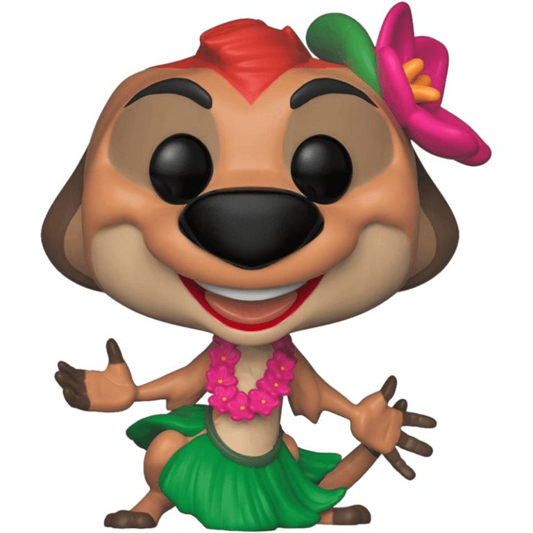 Фигурка Funko POP! Vinyl: Disney: The Lion King: Luau Timon #500