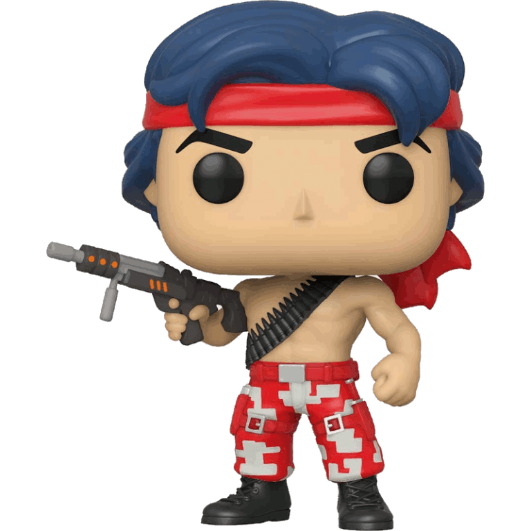 Фигурка Funko POP! Vinyl: Games: Contra: Lance #586