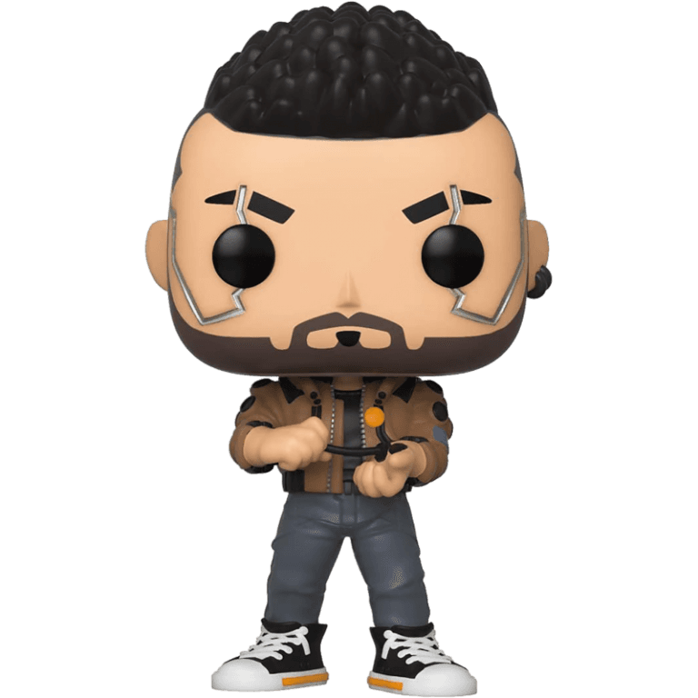 Фигурка Funko POP! Vinyl: Games: Cyberpunk 2077: V-Male #588