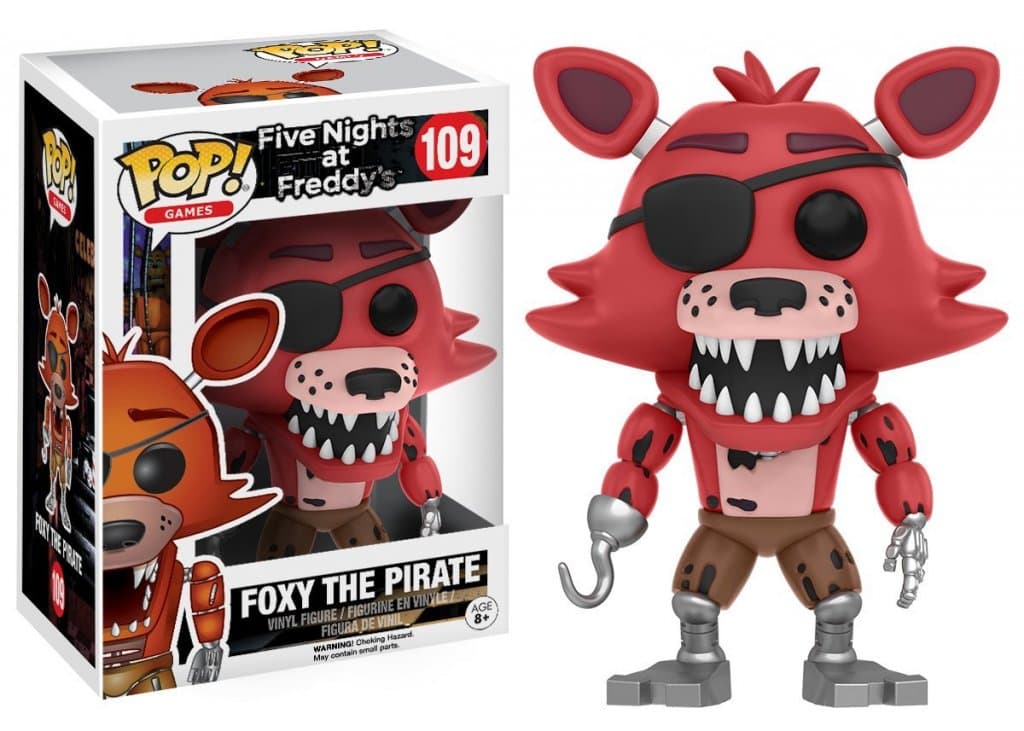 Фигурка Funko POP! Vinyl: Games: FNAF: Foxy The Pirate #109