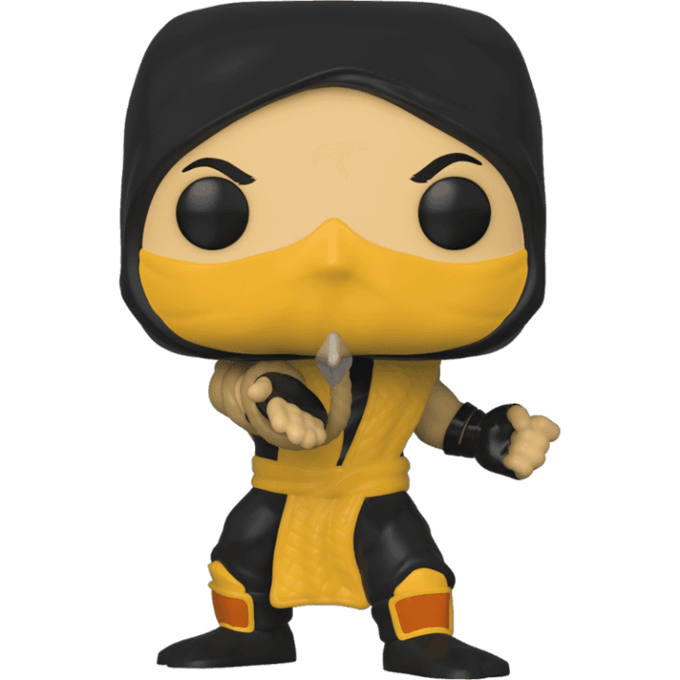 Фигурка Funko POP! Vinyl: Games: Mortal Kombat: Scorpion #537