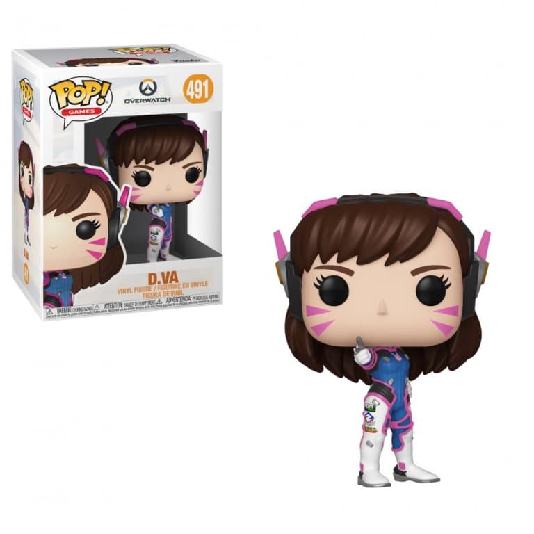 Фигурка Funko POP! Vinyl: Games: Overwatch S5: D.Va #491