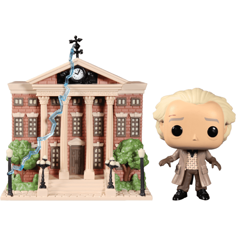 Фигурка Funko POP! Vinyl: Town: BTTF: Doc with Clock Tower #15