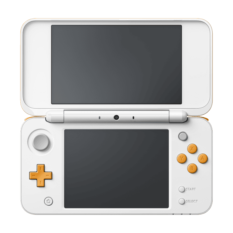 New Nintendo 2DS XL (белый + оранжевый) 