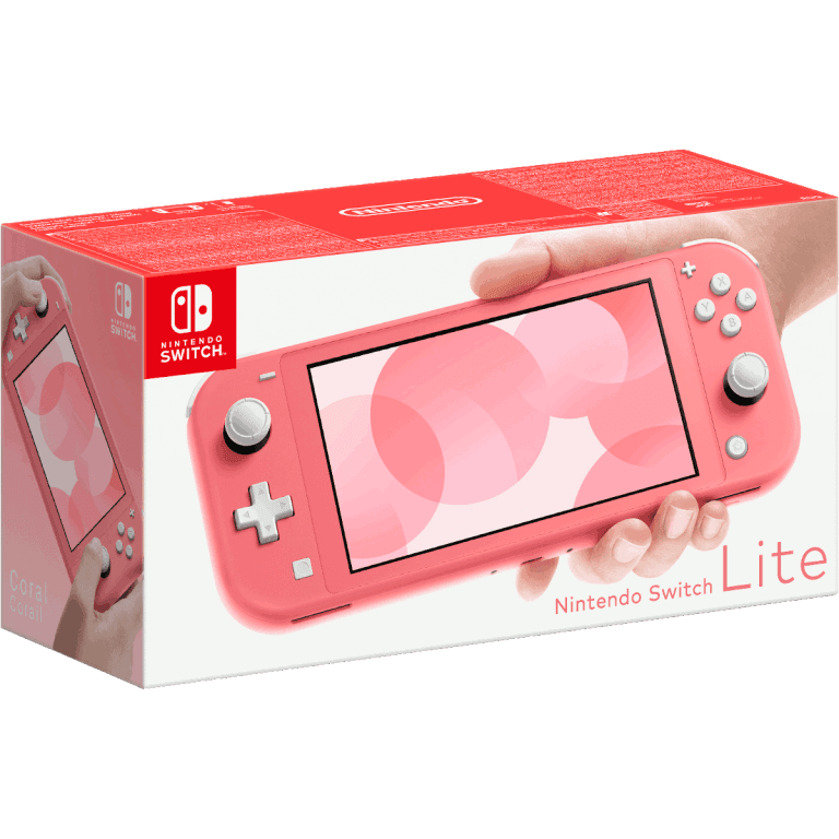 Nintendo Switch Lite (кораллово-розовый)