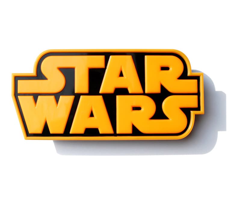 Декоративный LED светильник 3D-Light-FX (3D Star Wars Logo)