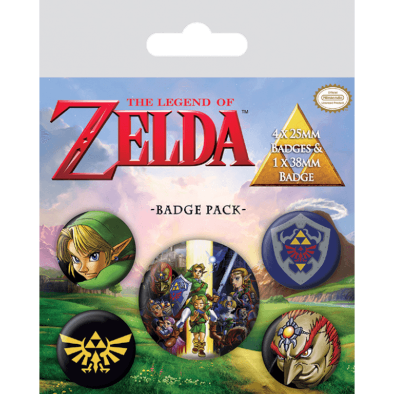 Значки The Legend Of Zelda (5 шт.)