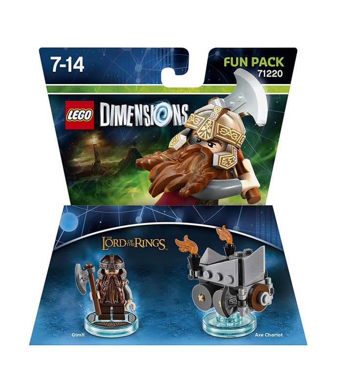 Lego Dimensions - Lord of the Rings - Gimly Fun Pack