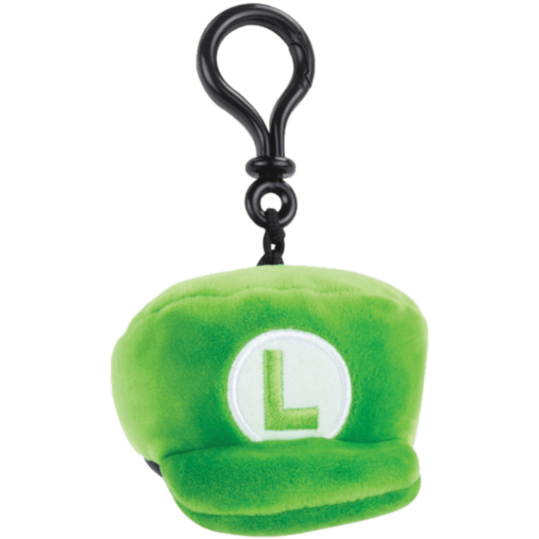Мягкая игрушка брелок Luigi Hat