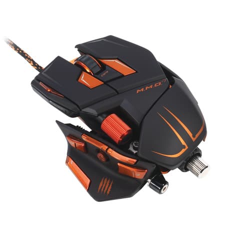 Игровая мышь Mad Catz M.M.O.7 (матовый чёрный)