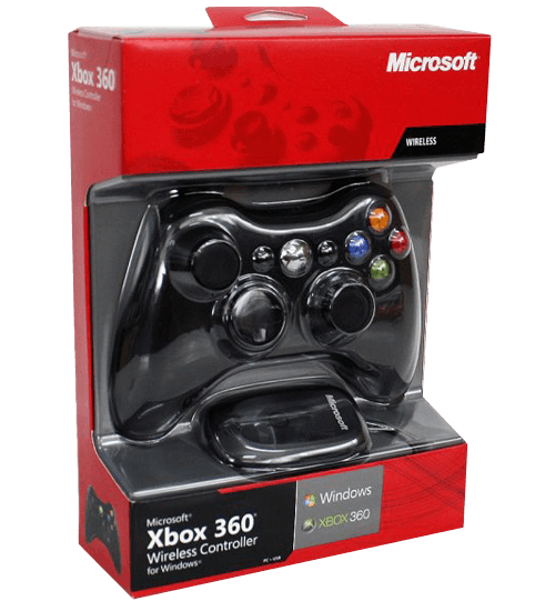Беспроводной джойстик Microsoft Xbox 360 Wireless Controller for Windows, Xbox360/PC (+ресивер) черный