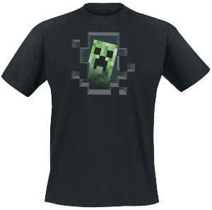 Футболка Minecraft - Creeper Inside /черная/ (XL)