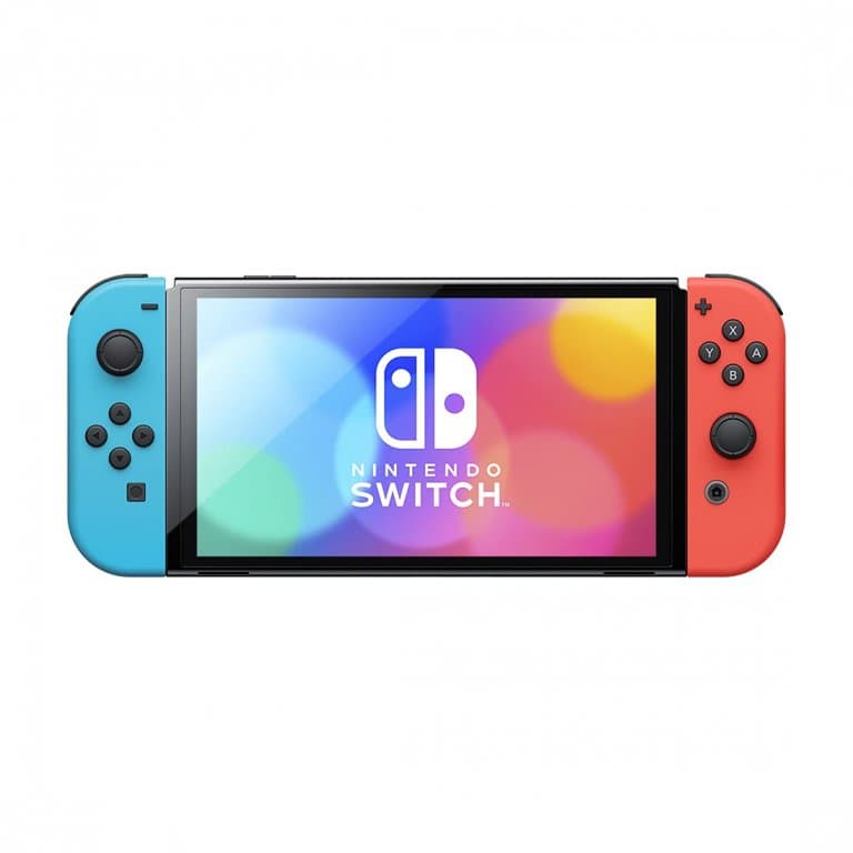 Nintendo Switch - OLED-модель (неоновая синяя/неоновая красная) [HK] *
