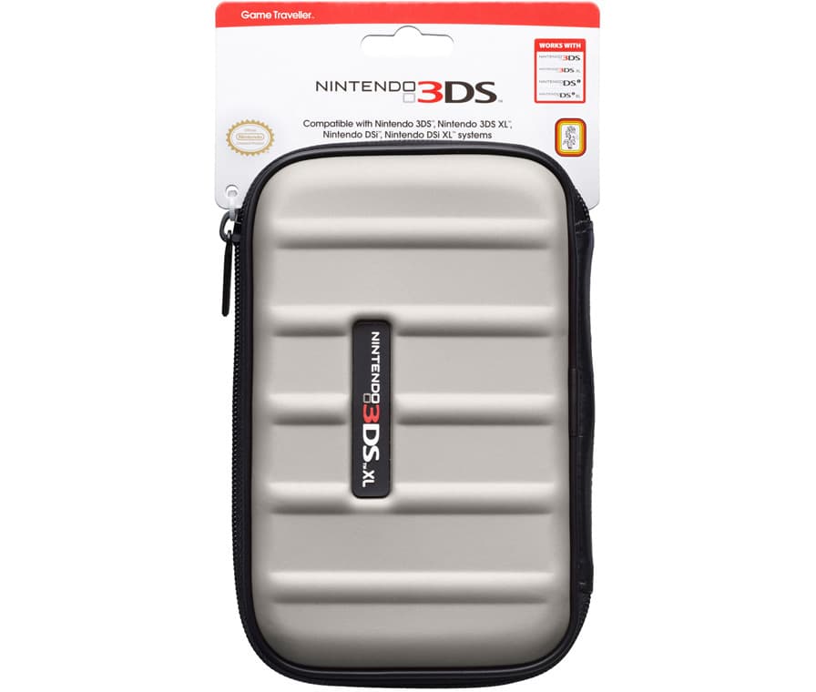 Чехол серый для Nintendo 3DS / 3DS XL