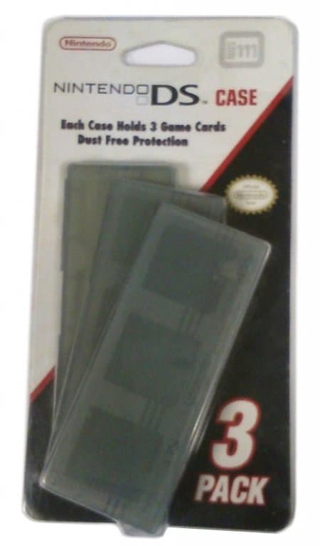 Пластиковый кейс для хранения игр Nintendo DS Lite