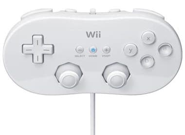 Nintendo Wii Classic Controller, белый