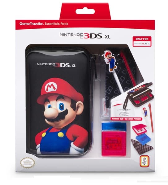 Набор для Nintendo 3DS XL / New 3DS / New 3DS XL (Марио / черный)
