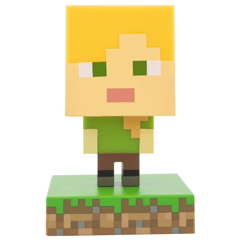 Светильник Paladone Icon Light: Minecraft: Alex #002