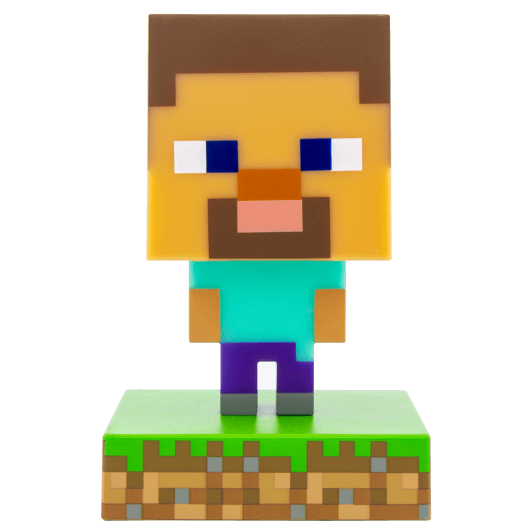 Светильник Paladone: Minecraft: Steve Icon Light