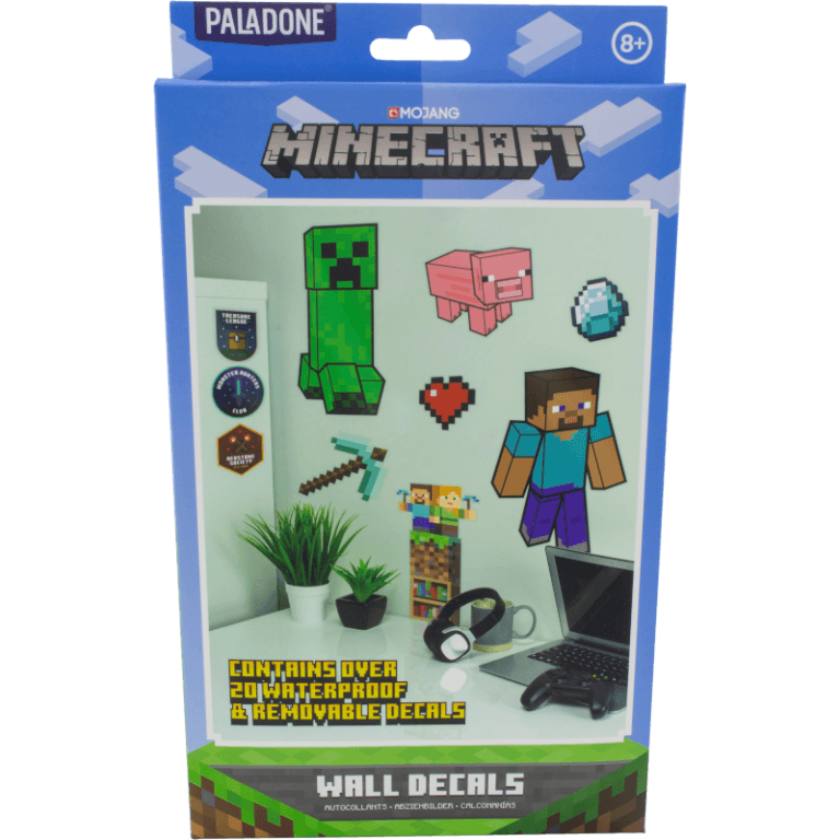 Наклейки Paladone: Minecraft Wall Decals