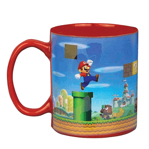 Кружка с терморисунком Paladone: Super Mario