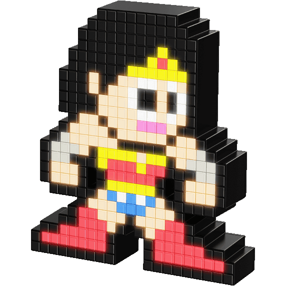 Светящаяся фигурка Pixel Pals 028 - DC: Wonder Woman
