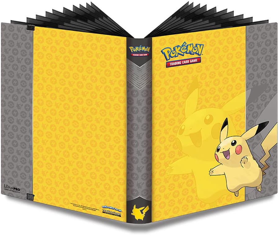 Альбом для карт Pokemon (Пикачу) (3х3 кармашка, 20 листов)