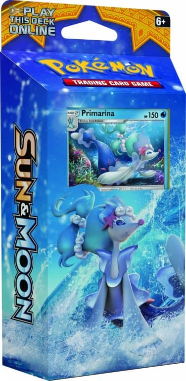 Pokemon Sun & Moon. Тематическая колода Bright Tide