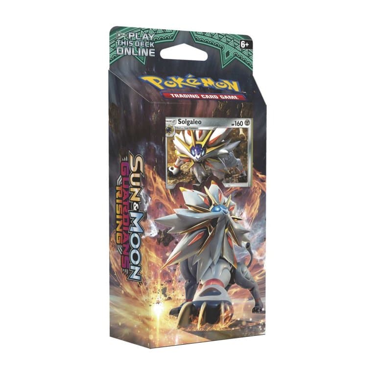Pokemon Sun & Moon Guardians Rising. Тематическая колода Steel Sun