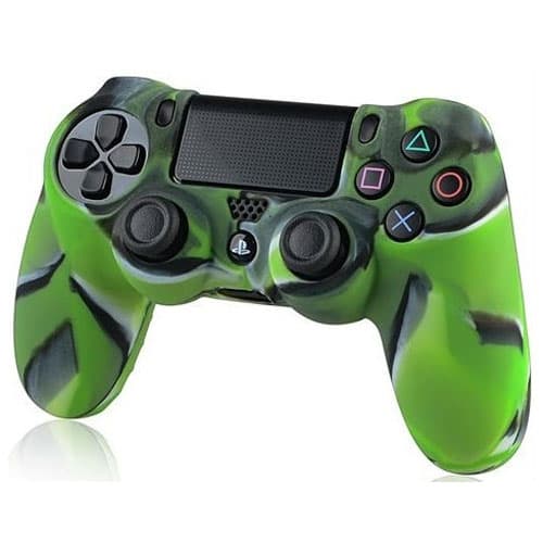 Чехол защитный PS 4 Controller Silicon Case Camouflage (Green)