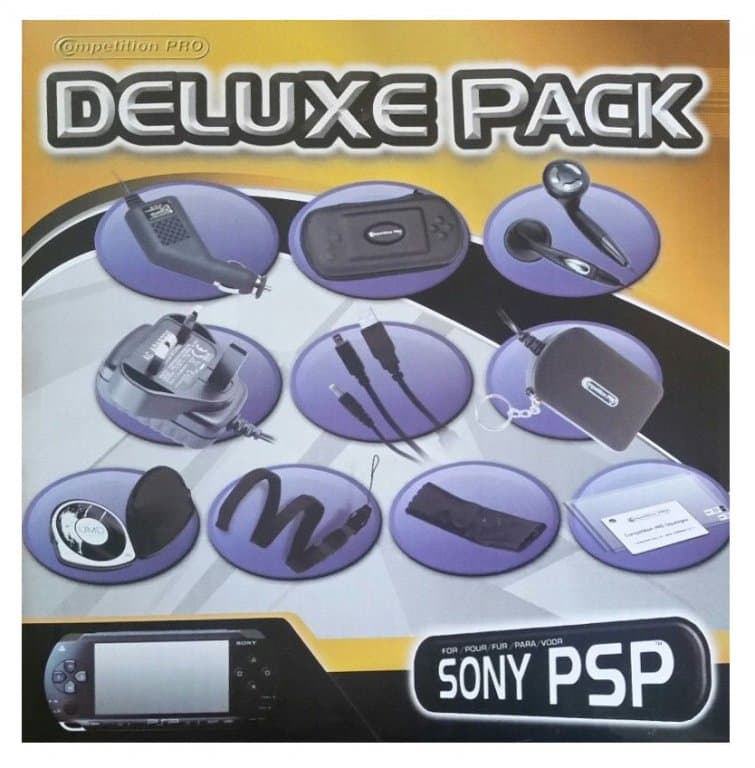 PSP Набор принадлежностей Deluxe Pack (10 в 1)