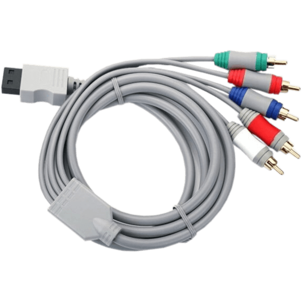 Компонентный кабель (RCAх5) для Nintendo Wii (Б/У)