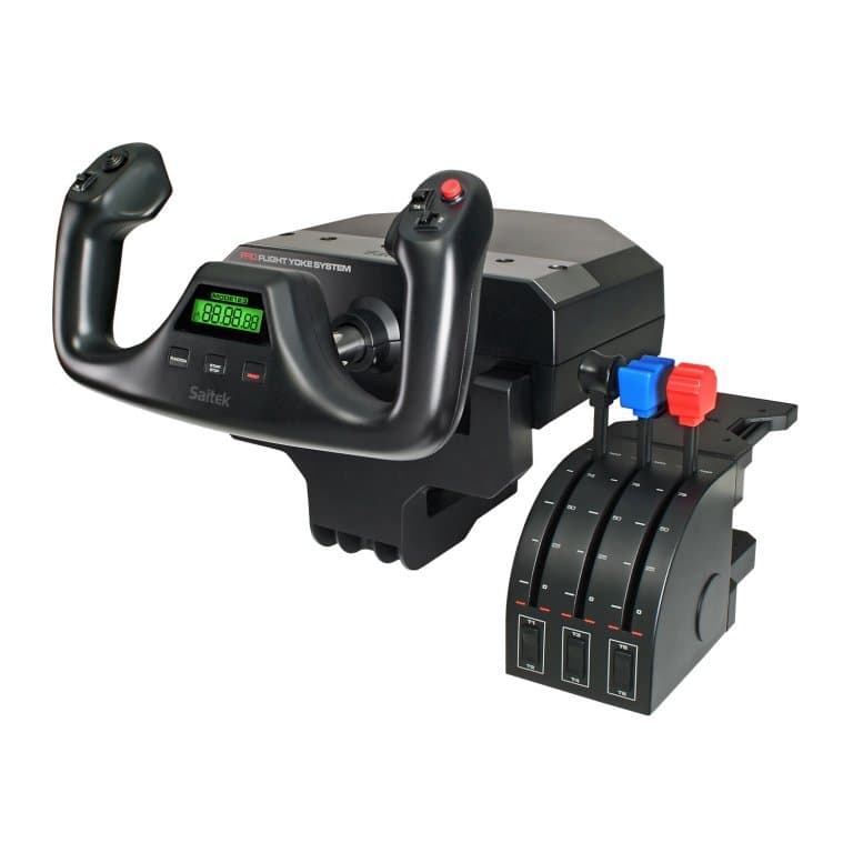 Saitek Pro Flight Yoke System самолётный штурвал