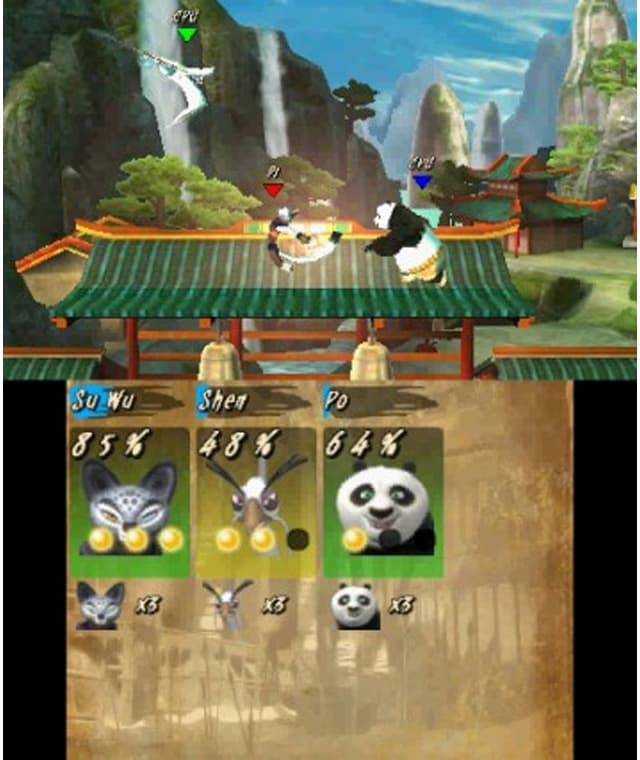 Кунг-Фу Панда: Решающий поединок легендарных героев [3DS]