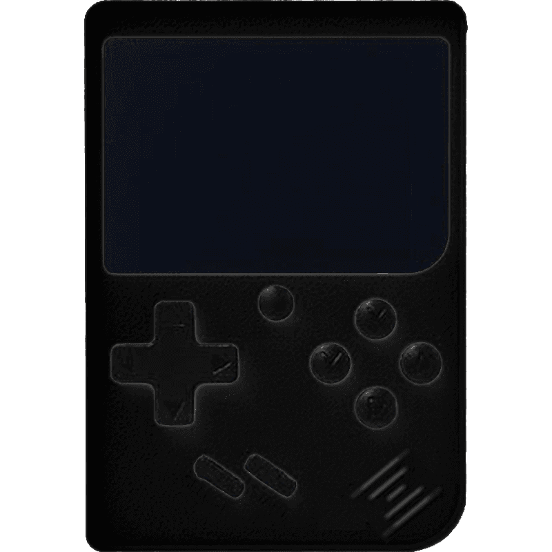 Портативная игровая приставка Retro FC plus 400 игр black