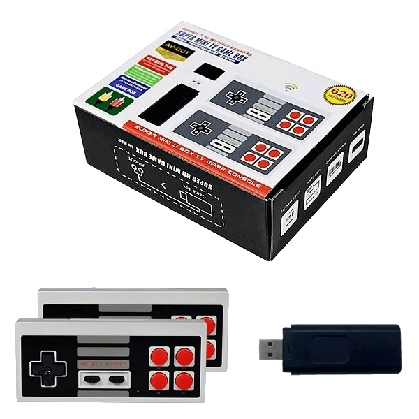 Игровая USB приставка 8bit Super Mini TV Game Box (620 игр)