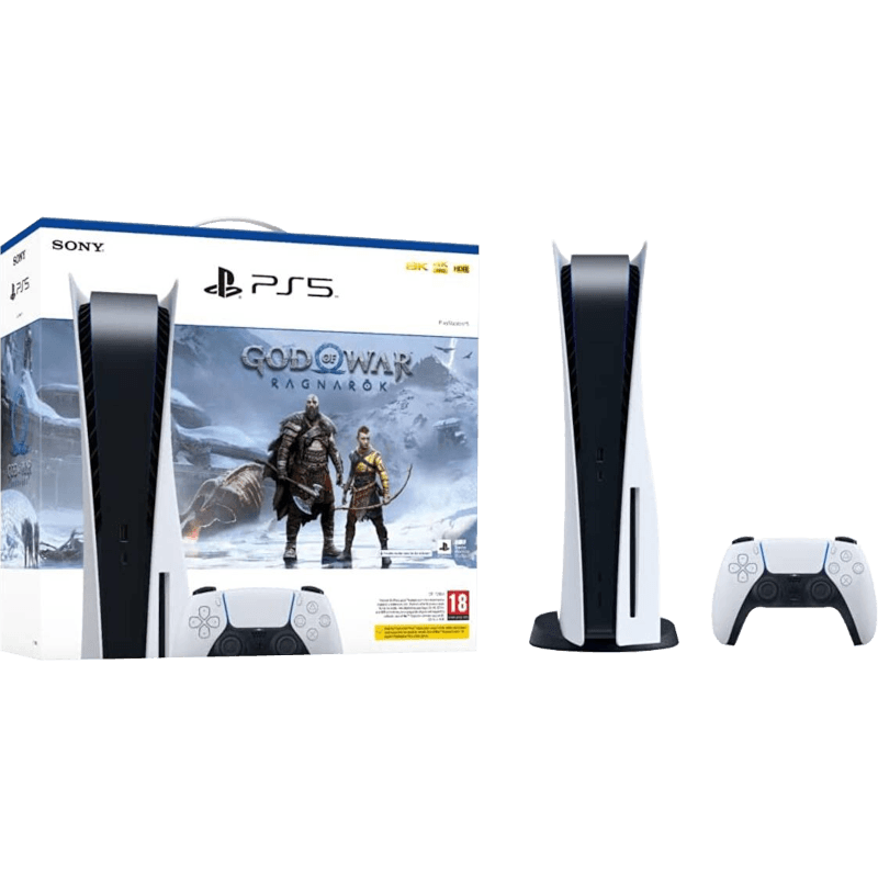 Игровая приставка Sony PlayStation 5 (CFI-1216A) + код на скачивание God of War Рагнарёк