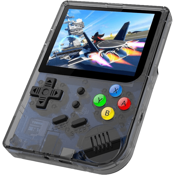 Портативная игровая приставка RG300, Crystal Black