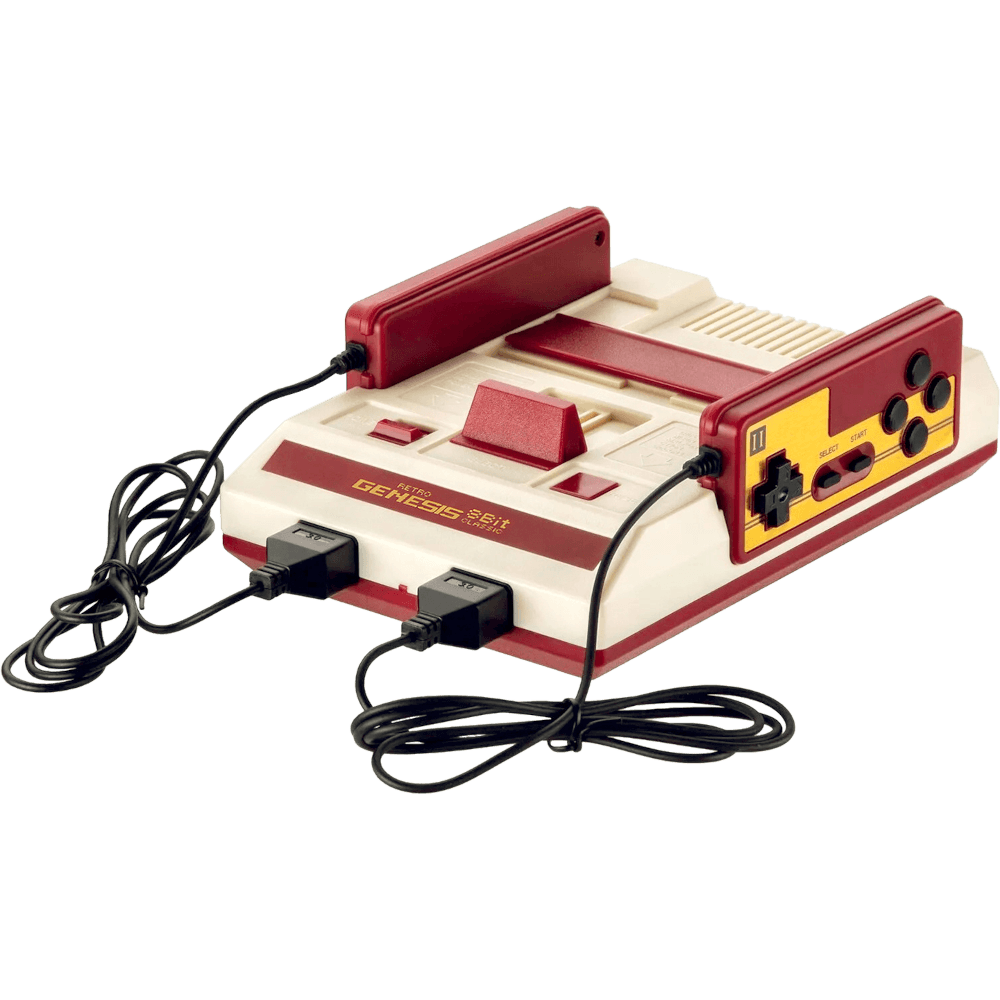 Retro Genesis 8 Bit Classic + 450 игр (AV кабель, 2 проводных джойстика) (C-56)