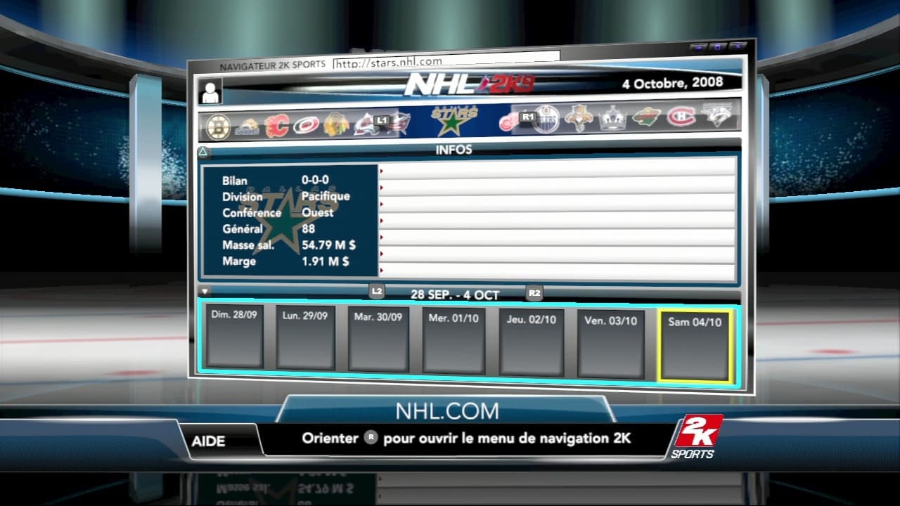 NHL 2K9 (Б/У) [PS3]