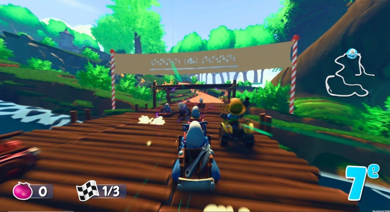 Smurfs Kart - Turbo Edition (Б/У) [NSwitch]