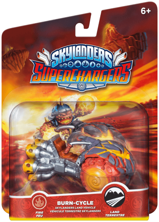 Фигурка Skylanders SuperChargers Машины - BURN CYCLE (стихия Fire)
