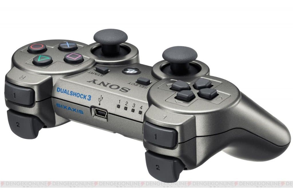 Беспроводной джойстик Sony Dualshock 3, серый металлик