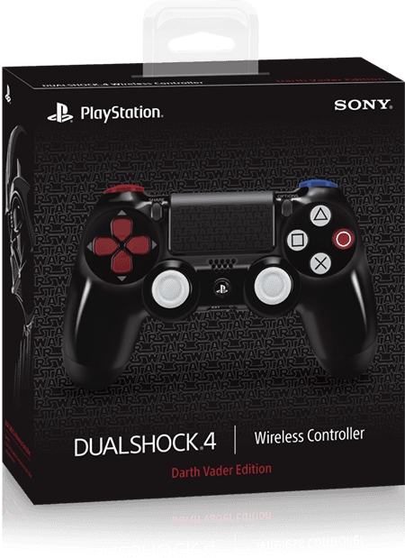 Геймпад Sony Dualshock 4 для PS4, Darth Vader Edition (CUH-ZCT1E)