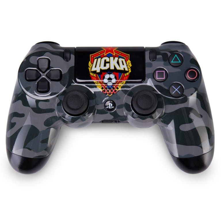 Геймпад RAINBO Sony Dualshock 4 v2 для PS4, ЦСКА "Black - Camo" (CUH-ZCT2E)