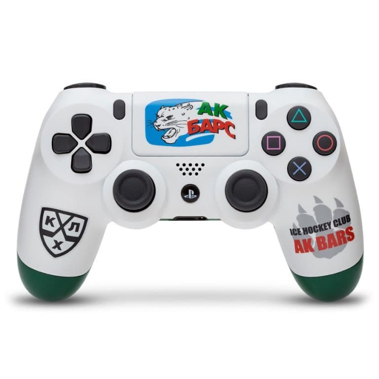 Геймпад RAINBO Sony Dualshock 4 v2 для PS4, КХЛ "Ак Барс" (CUH-ZCT2E)