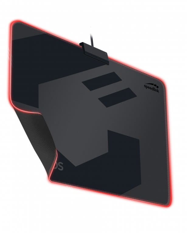 Speedlink Коврик для мыши с подсветкой ORIOS RGB Gaming Mousepad, soft