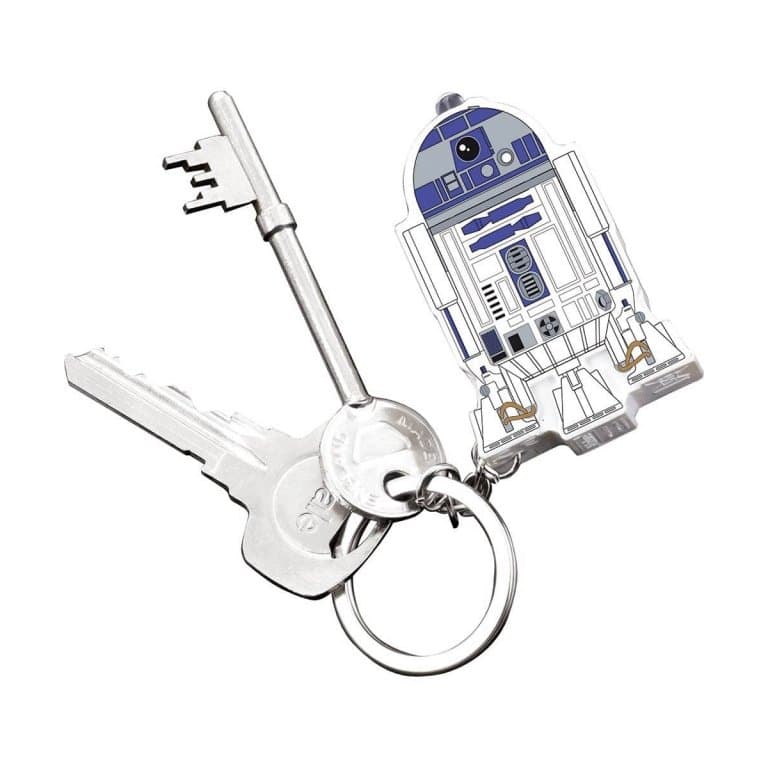 Брелок-фонарик со звуком Star Wars R2 D2